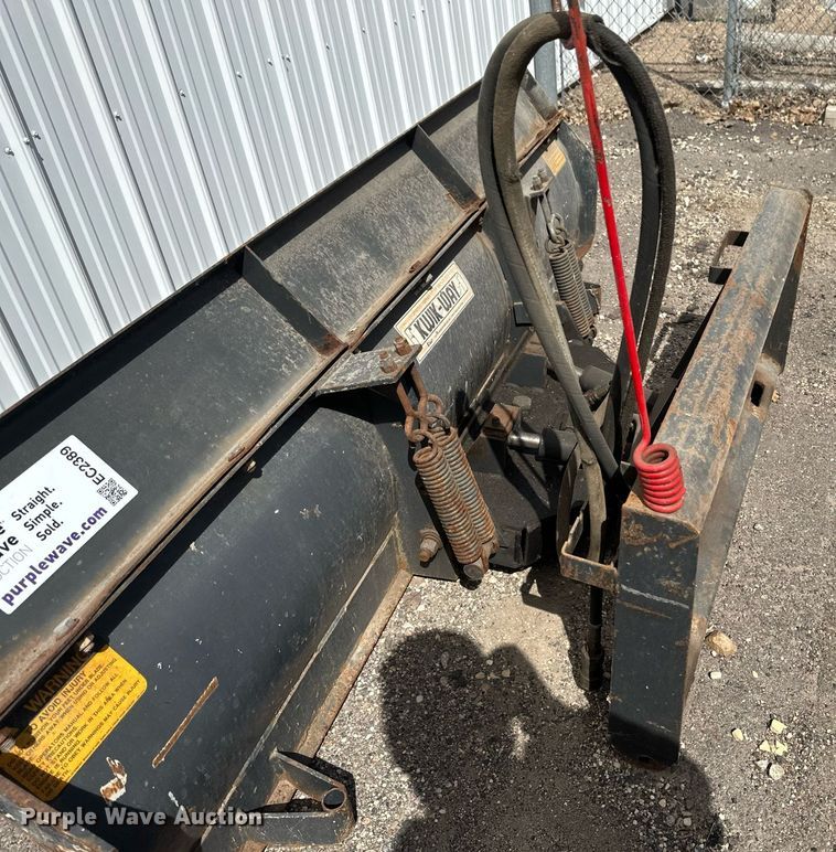 image for item EC2389 Kwik Way skid steer snow plow