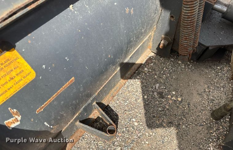 image for item EC2389 Kwik Way skid steer snow plow