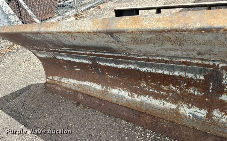 image for item EC2389 Kwik Way skid steer snow plow