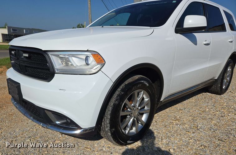 image for item ED1978 2018 Dodge Durango SSV SUV