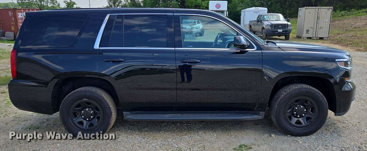 image for item ED1982 2018 Chevrolet Tahoe Police SUV