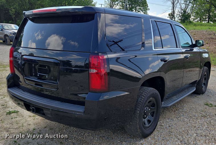 image for item ED1982 2018 Chevrolet Tahoe Police SUV