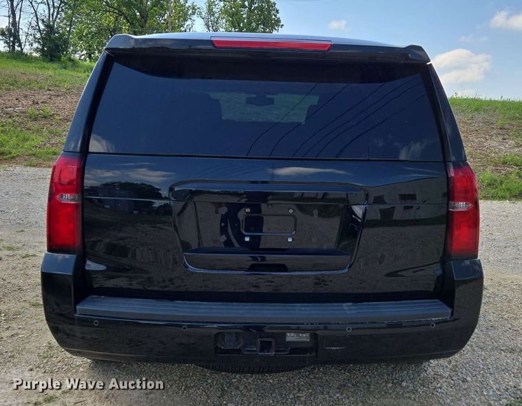 image for item ED1982 2018 Chevrolet Tahoe Police SUV