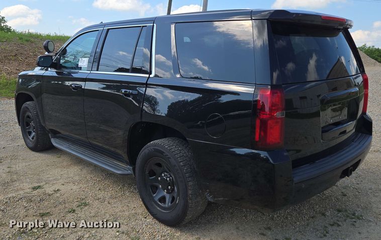 image for item ED1982 2018 Chevrolet Tahoe Police SUV