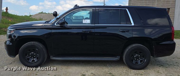 image for item ED1982 2018 Chevrolet Tahoe Police SUV
