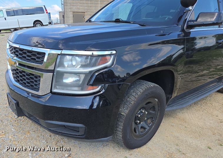 image for item ED1982 2018 Chevrolet Tahoe Police SUV