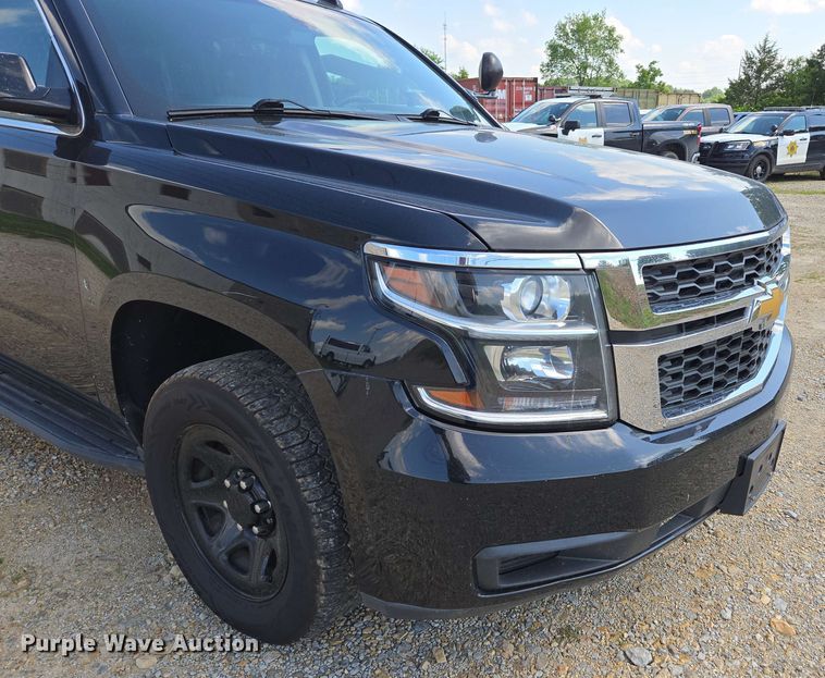 image for item ED1982 2018 Chevrolet Tahoe Police SUV