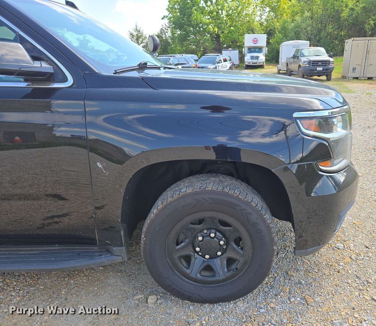 image for item ED1982 2018 Chevrolet Tahoe Police SUV