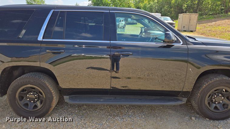 image for item ED1982 2018 Chevrolet Tahoe Police SUV