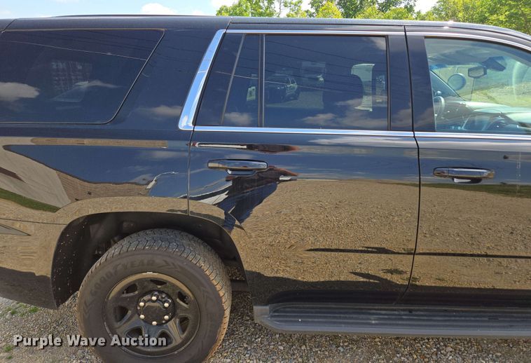 image for item ED1982 2018 Chevrolet Tahoe Police SUV