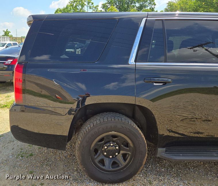 image for item ED1982 2018 Chevrolet Tahoe Police SUV