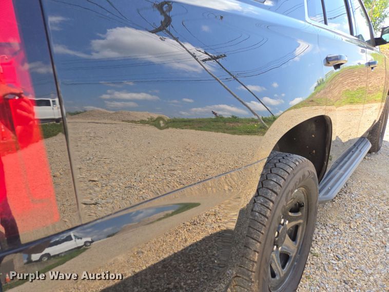 image for item ED1982 2018 Chevrolet Tahoe Police SUV