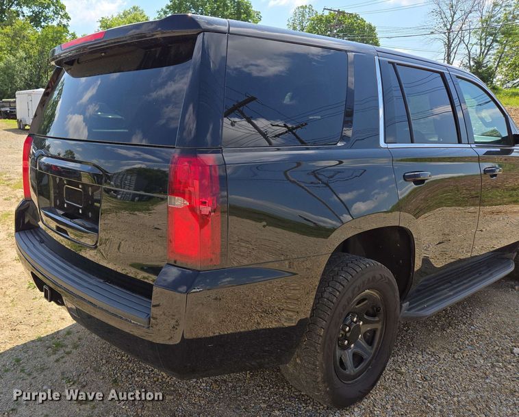 image for item ED1982 2018 Chevrolet Tahoe Police SUV