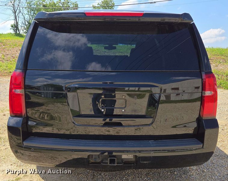 image for item ED1982 2018 Chevrolet Tahoe Police SUV