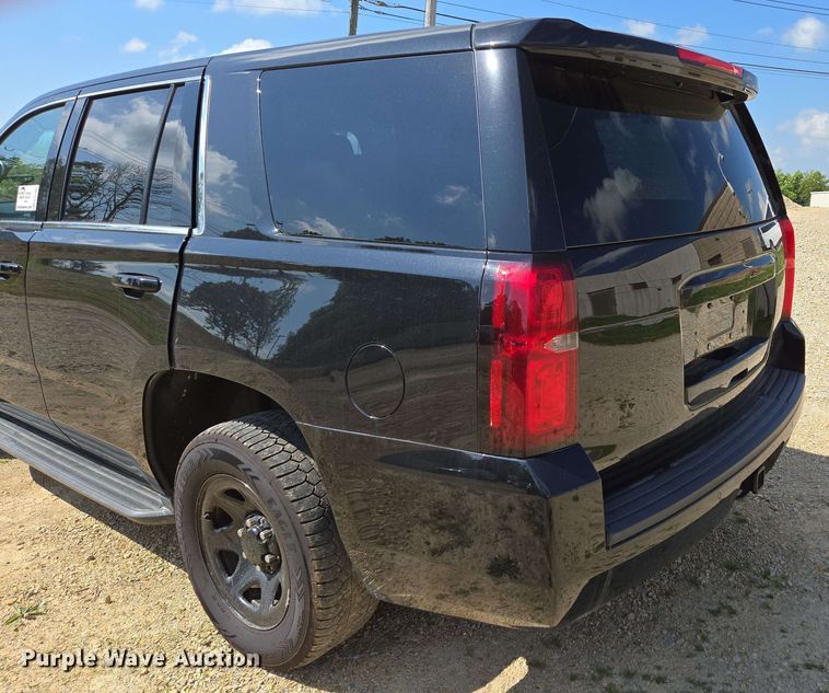 image for item ED1982 2018 Chevrolet Tahoe Police SUV