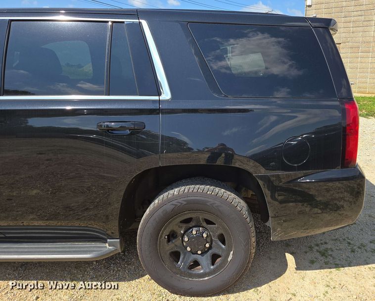 image for item ED1982 2018 Chevrolet Tahoe Police SUV