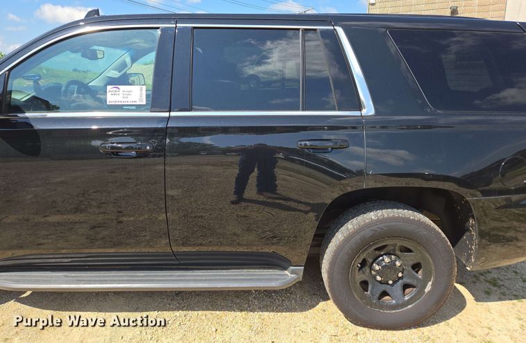 image for item ED1982 2018 Chevrolet Tahoe Police SUV