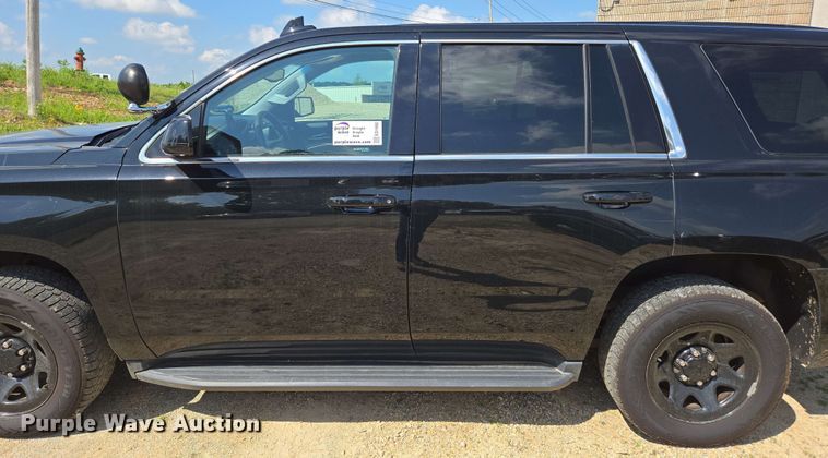 image for item ED1982 2018 Chevrolet Tahoe Police SUV