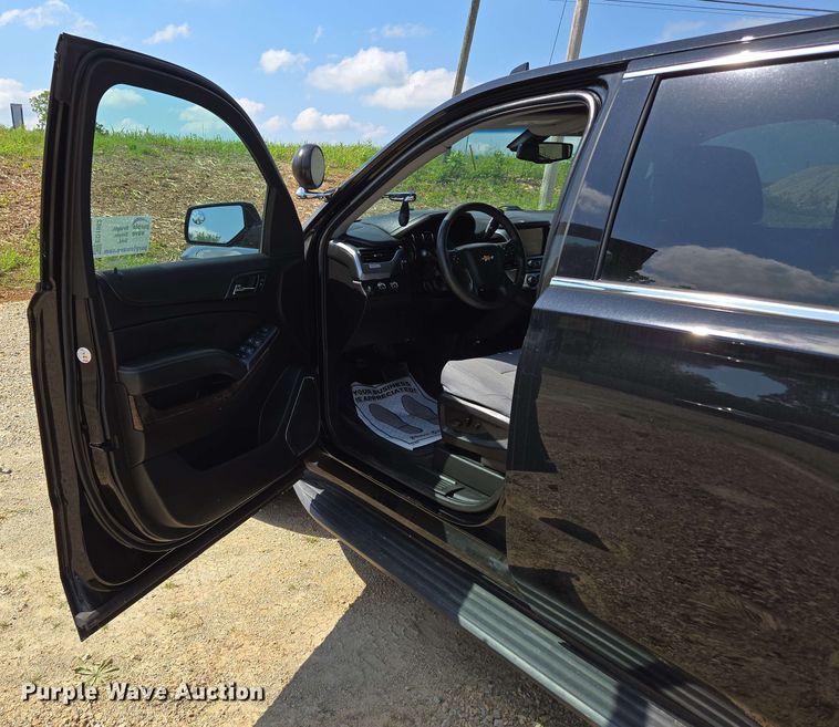 image for item ED1982 2018 Chevrolet Tahoe Police SUV