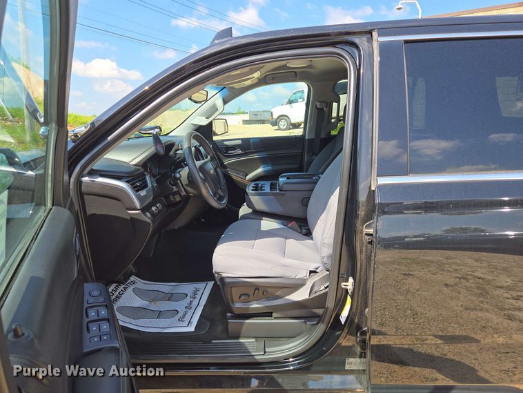 image for item ED1982 2018 Chevrolet Tahoe Police SUV