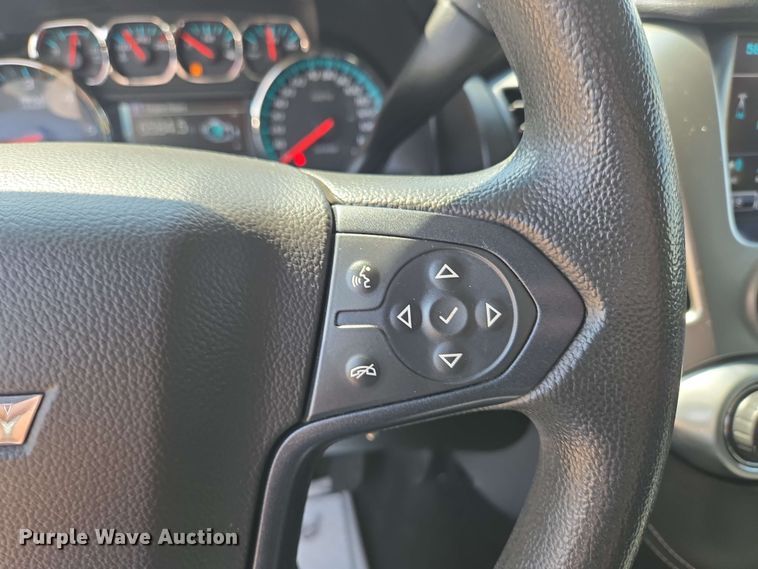 image for item ED1982 2018 Chevrolet Tahoe Police SUV