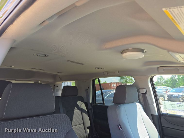 image for item ED1982 2018 Chevrolet Tahoe Police SUV