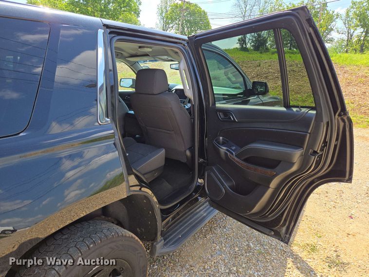 image for item ED1982 2018 Chevrolet Tahoe Police SUV