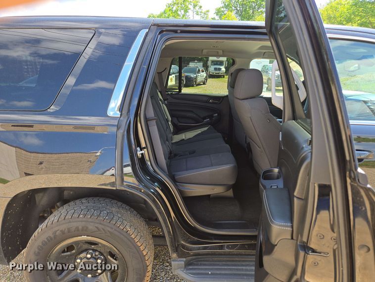 image for item ED1982 2018 Chevrolet Tahoe Police SUV