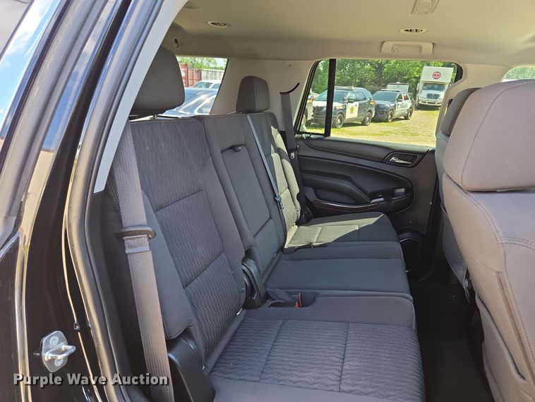 image for item ED1982 2018 Chevrolet Tahoe Police SUV