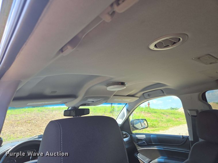 image for item ED1982 2018 Chevrolet Tahoe Police SUV