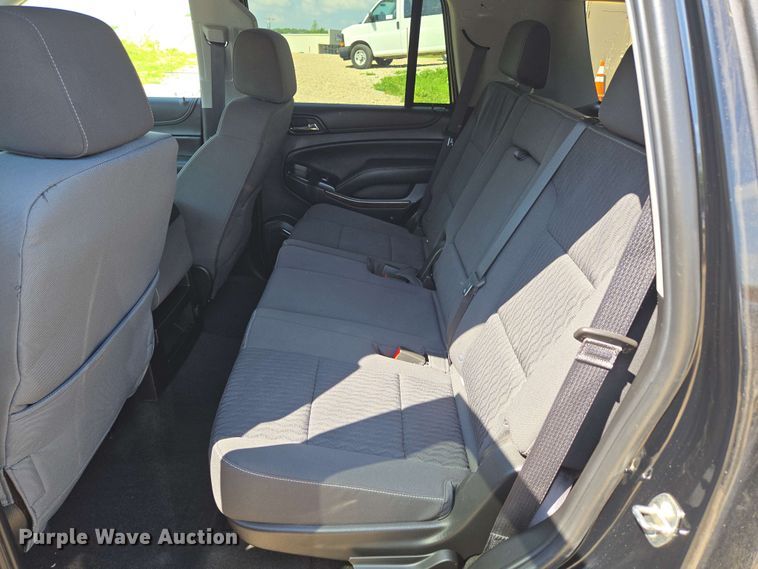 image for item ED1982 2018 Chevrolet Tahoe Police SUV