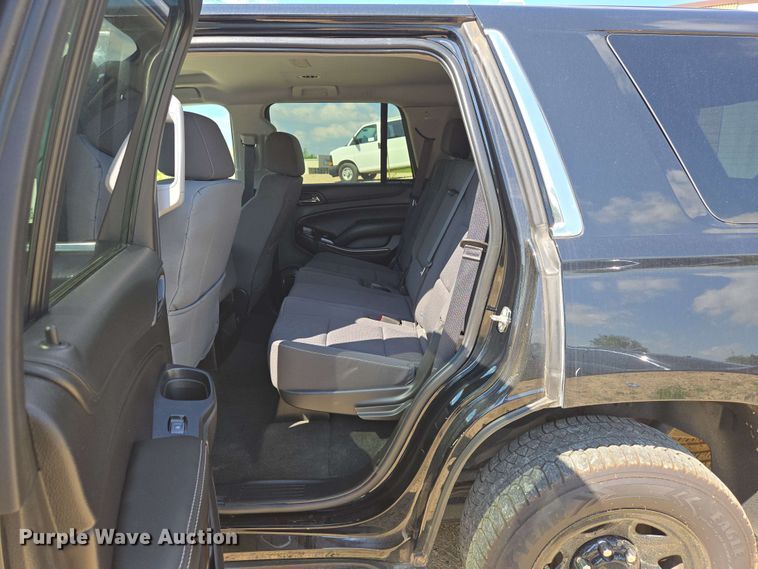 image for item ED1982 2018 Chevrolet Tahoe Police SUV