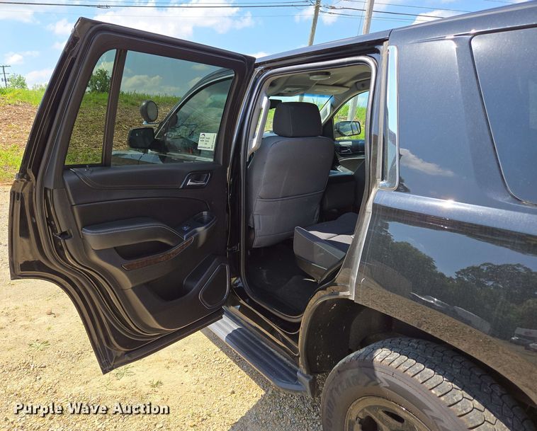 image for item ED1982 2018 Chevrolet Tahoe Police SUV