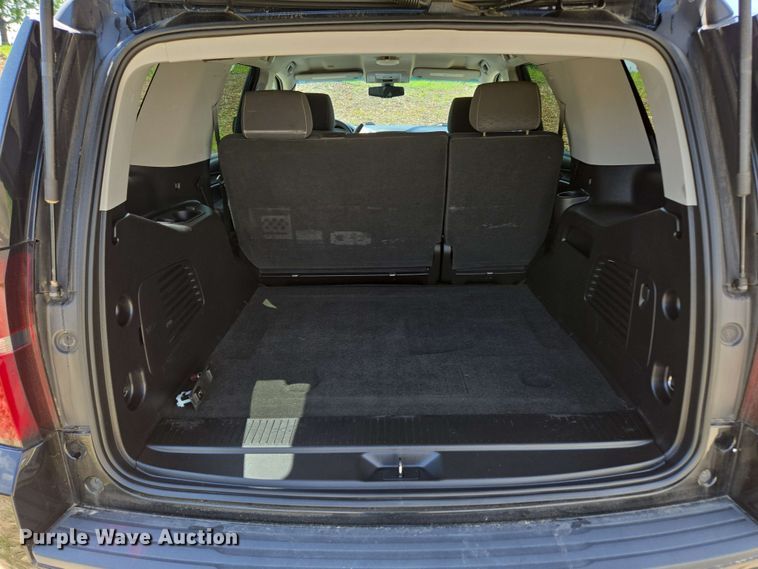 image for item ED1982 2018 Chevrolet Tahoe Police SUV