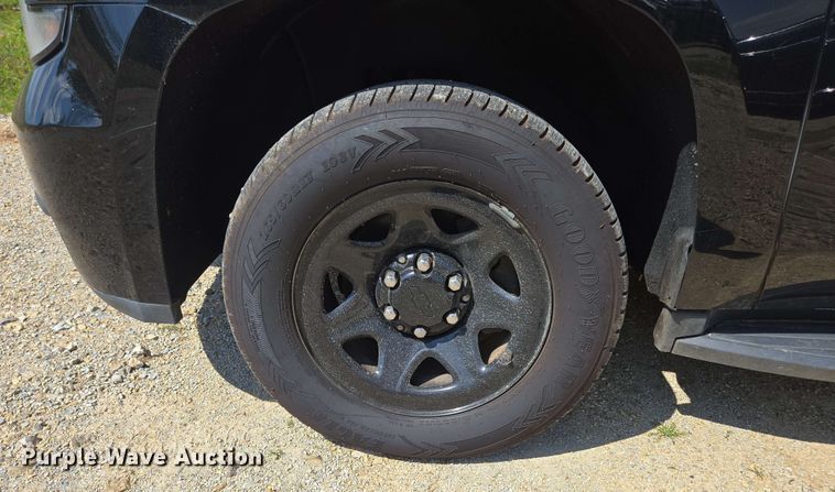 image for item ED1982 2018 Chevrolet Tahoe Police SUV