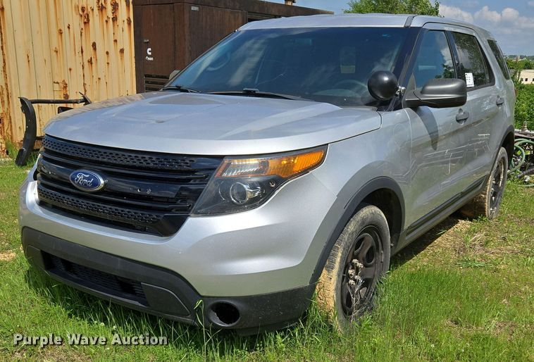 image for item ED1983 2015 Ford Explorer Police Interceptor SUV