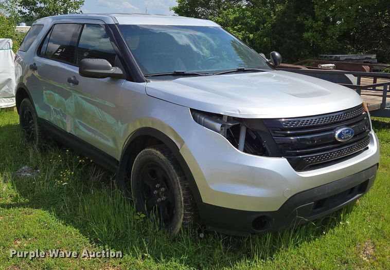 image for item ED1983 2015 Ford Explorer Police Interceptor SUV