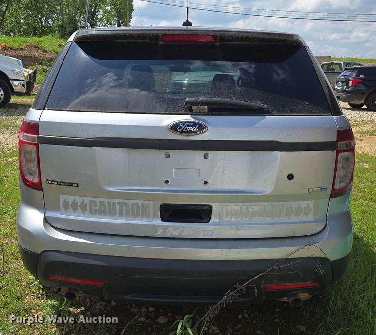 image for item ED1983 2015 Ford Explorer Police Interceptor SUV