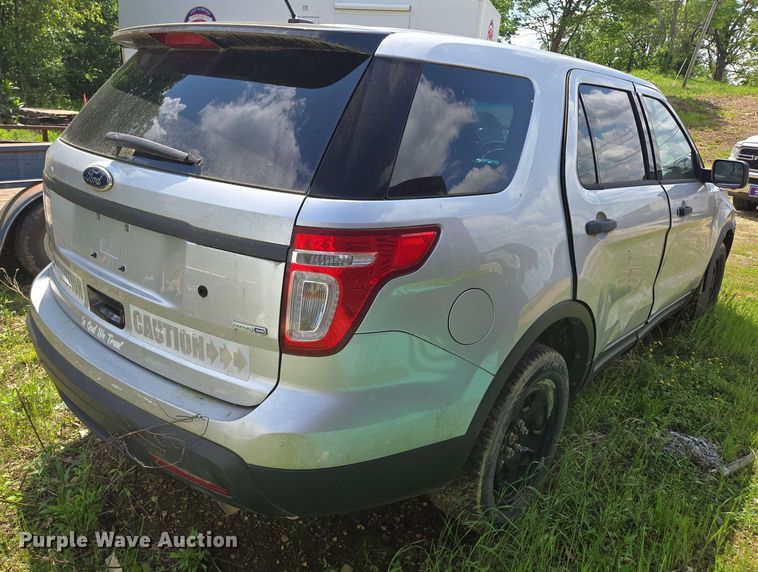 image for item ED1983 2015 Ford Explorer Police Interceptor SUV