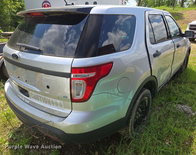 image for item ED1983 2015 Ford Explorer Police Interceptor SUV