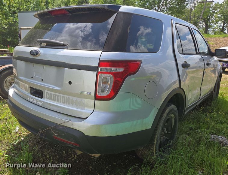 image for item ED1983 2015 Ford Explorer Police Interceptor SUV