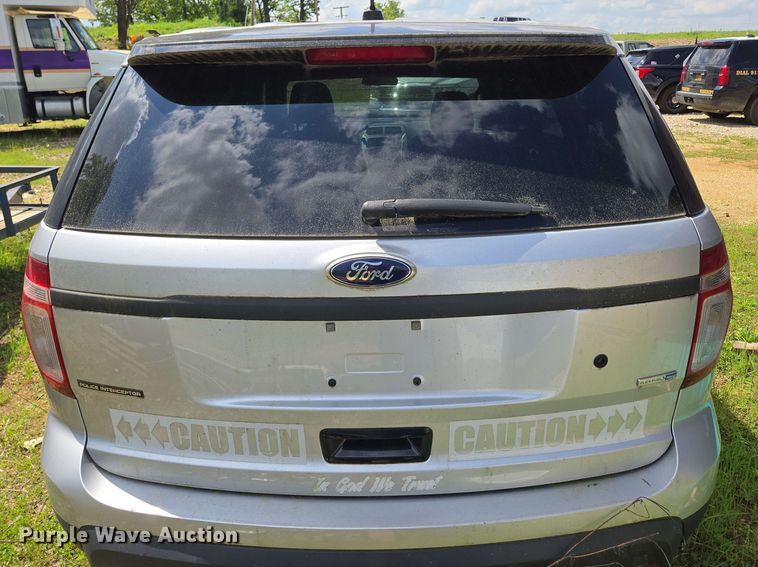 image for item ED1983 2015 Ford Explorer Police Interceptor SUV