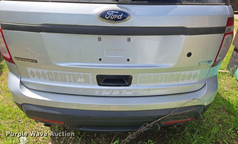 image for item ED1983 2015 Ford Explorer Police Interceptor SUV