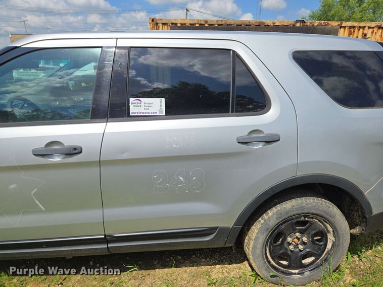 image for item ED1983 2015 Ford Explorer Police Interceptor SUV