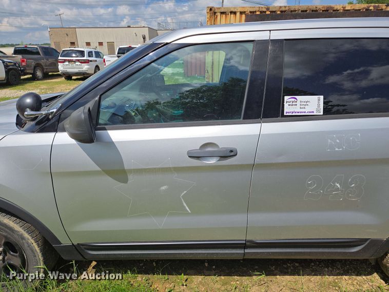 image for item ED1983 2015 Ford Explorer Police Interceptor SUV