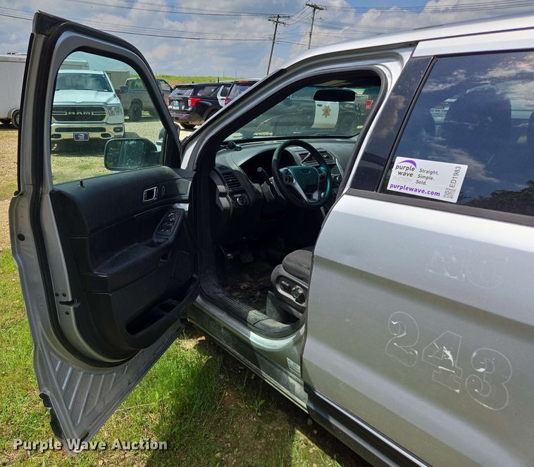 image for item ED1983 2015 Ford Explorer Police Interceptor SUV