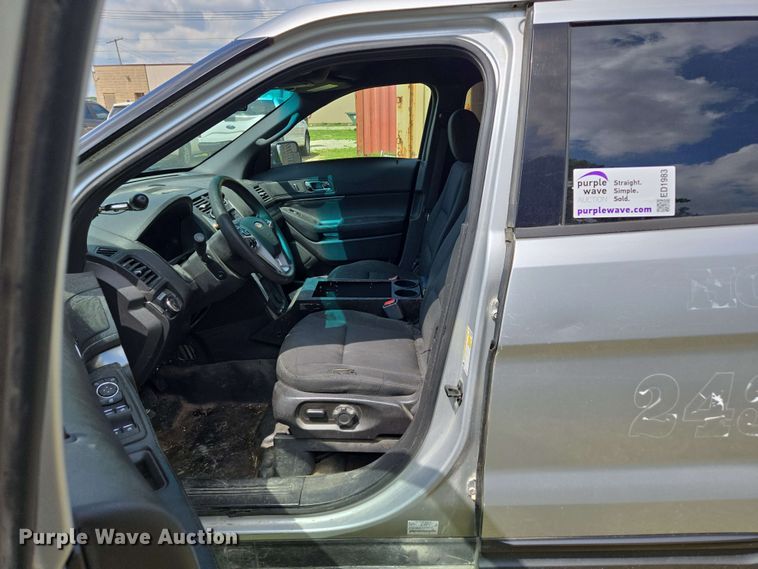 image for item ED1983 2015 Ford Explorer Police Interceptor SUV