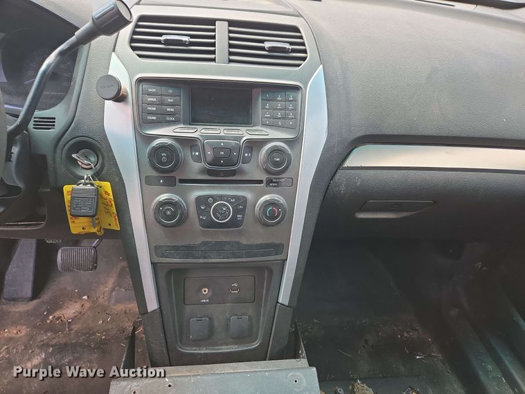 image for item ED1983 2015 Ford Explorer Police Interceptor SUV