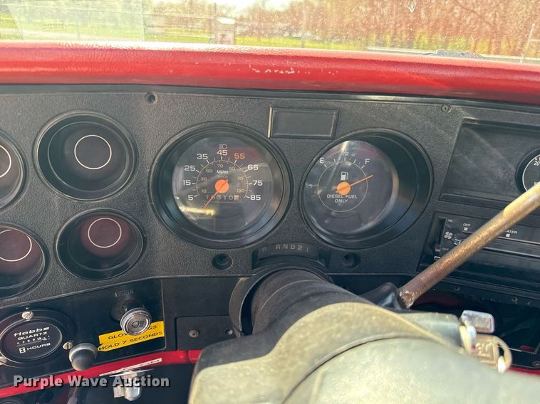 image for item ED4170 1985 Chevrolet K30 pickup truck cab and chassis