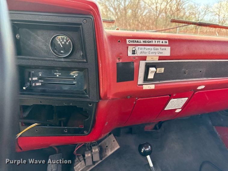 image for item ED4170 1985 Chevrolet K30 pickup truck cab and chassis